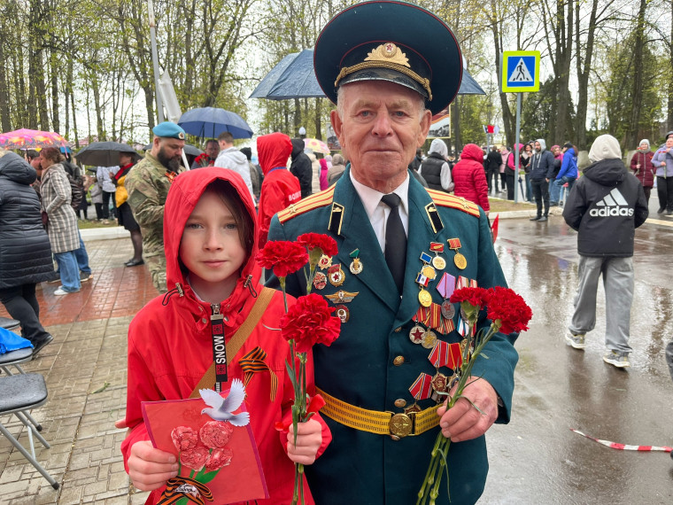 Участие в акции «Бессмертный полк»..